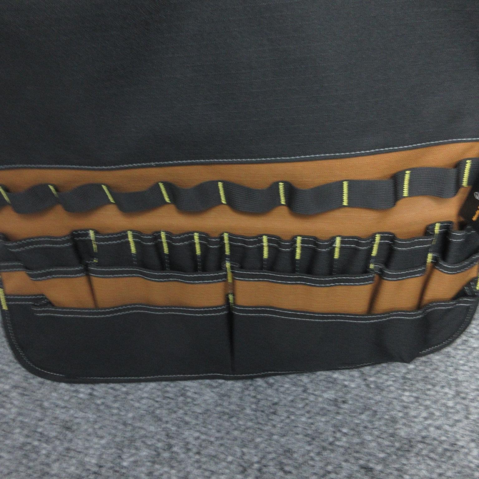 DRI DUCK Roll Up Bucket Tool Pouch Brown Polyester OS Ripstop Organizer