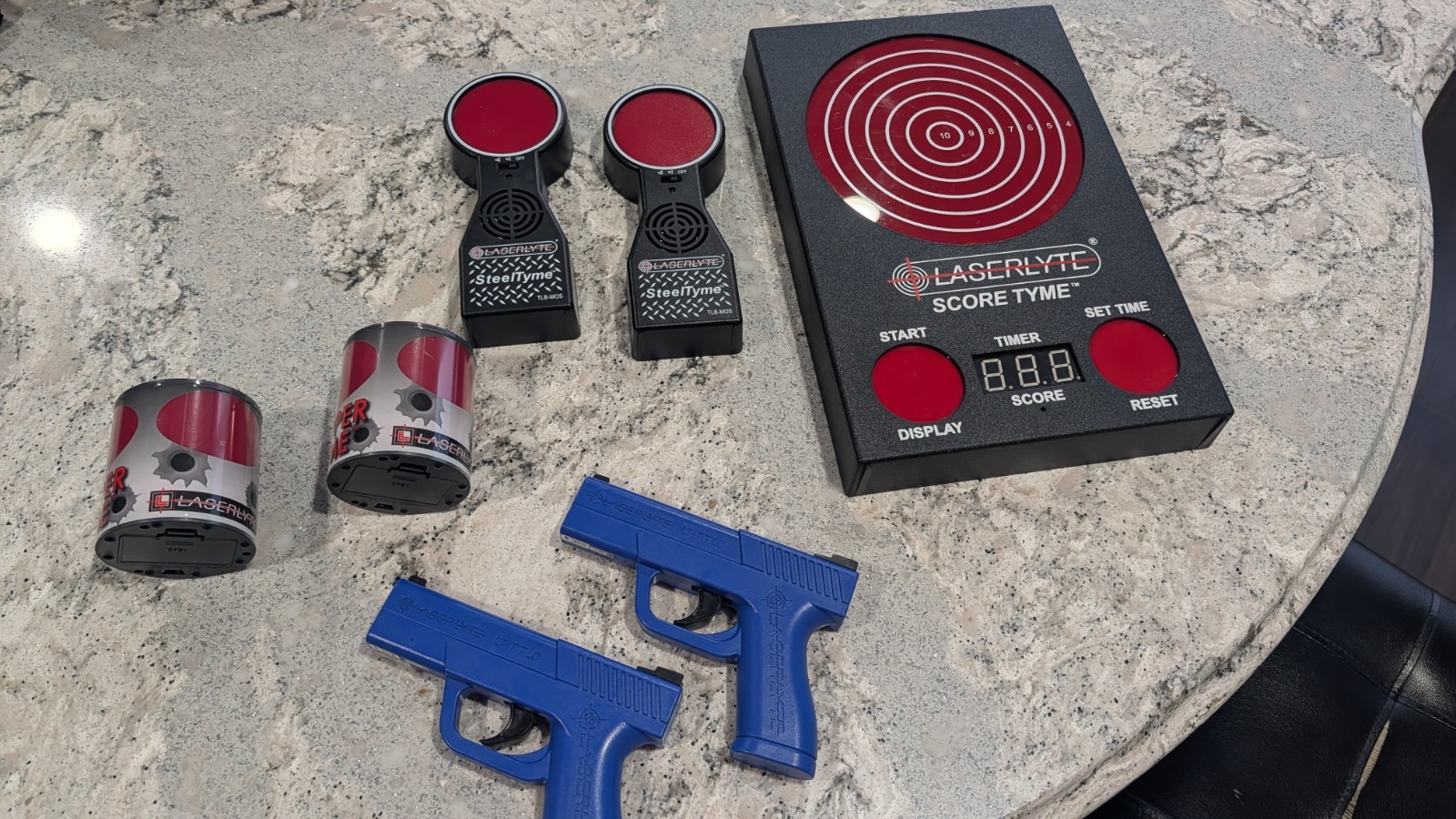 LaserLyte, Target and Trainer Pistol Kit, Blue Laser Trainer Pistol, 1215346 Kit