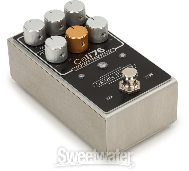 Origin Effects Cali76 Stacked Compressor Pedal - Black
