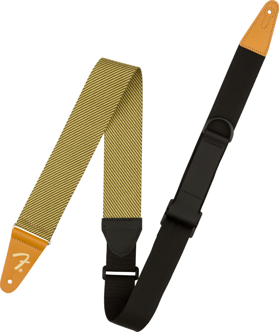 Fender 2" Right Height Adjustable Tweed Guitar Strap #0990694355