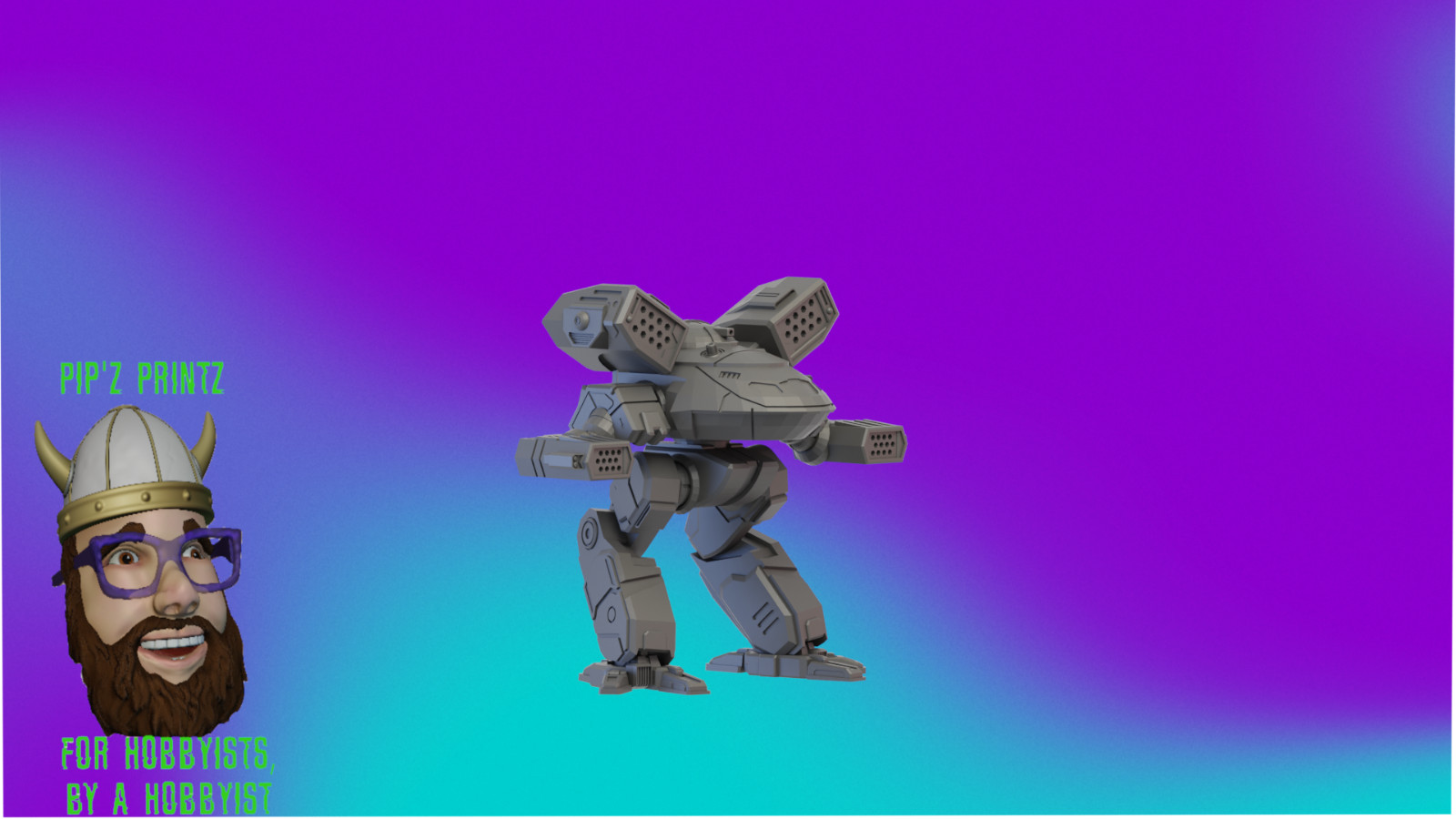 Turkina Z Alternate Mech Model For Battletech 6mm-10mm-15mm