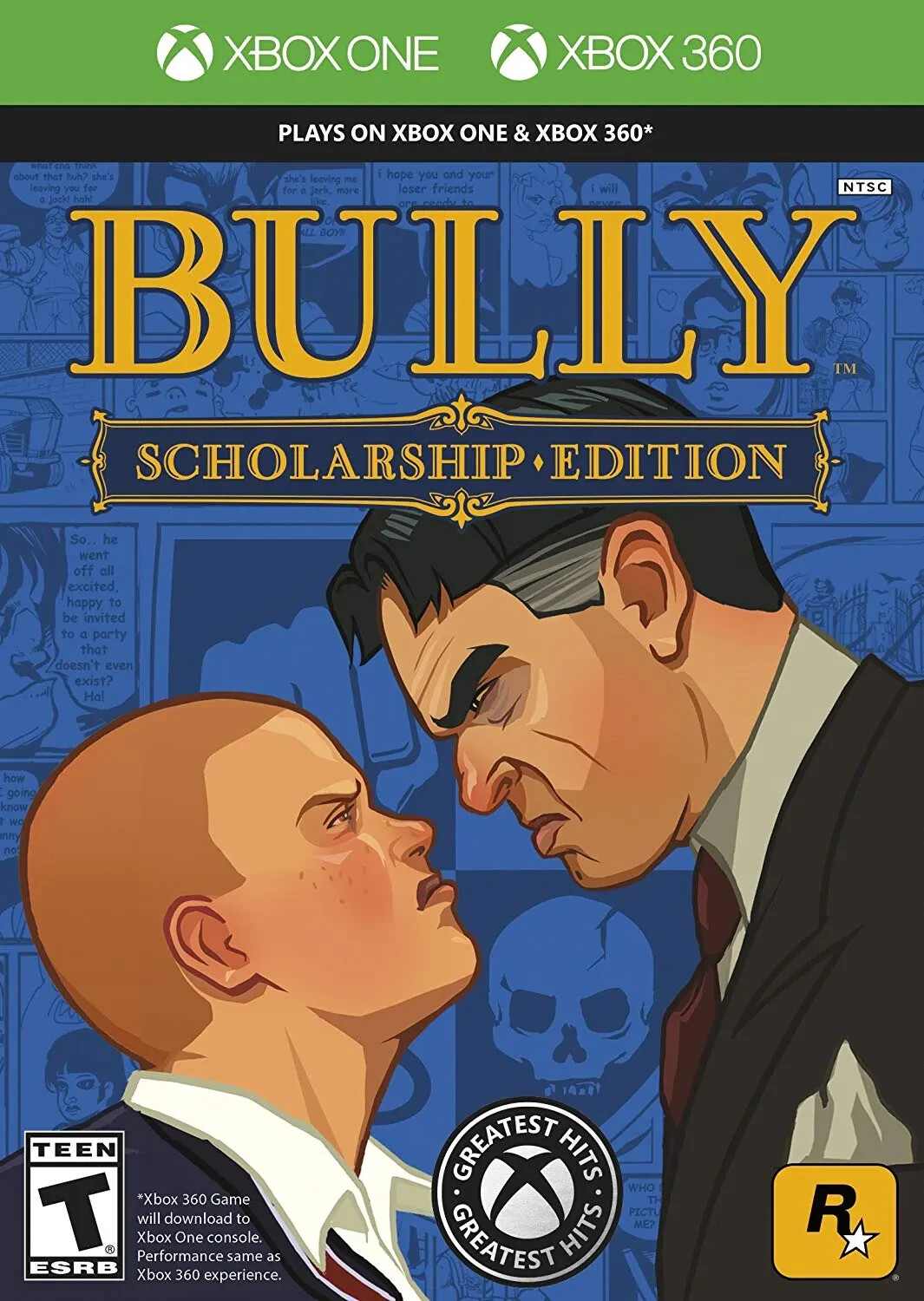 Bully: Scholarship Edition Xbox One Brand New Game (2008 Action/Adventure)