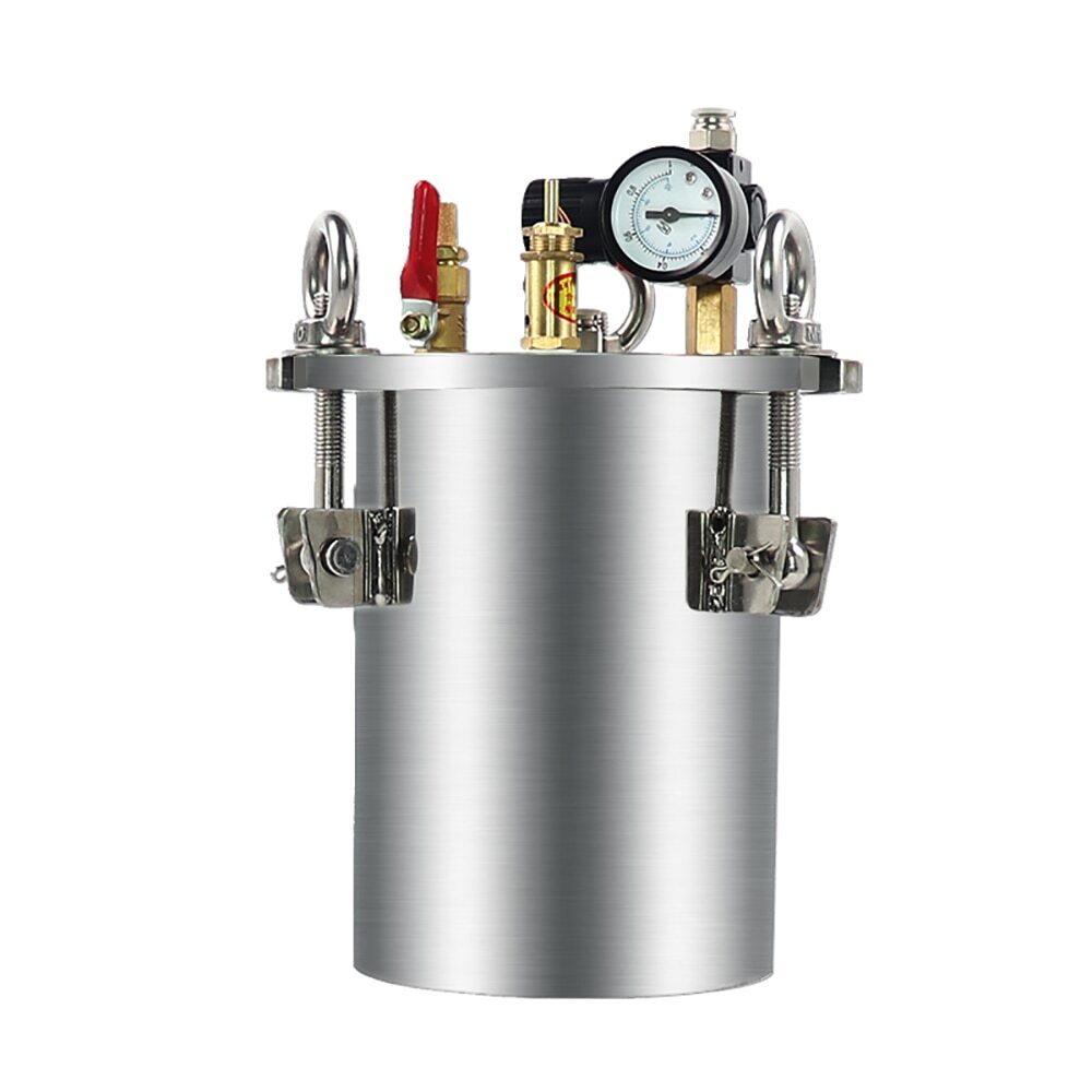 304 Stainless Steel Dispenser Pressure Tank Pressure Barrel Dispensing Valve 2L