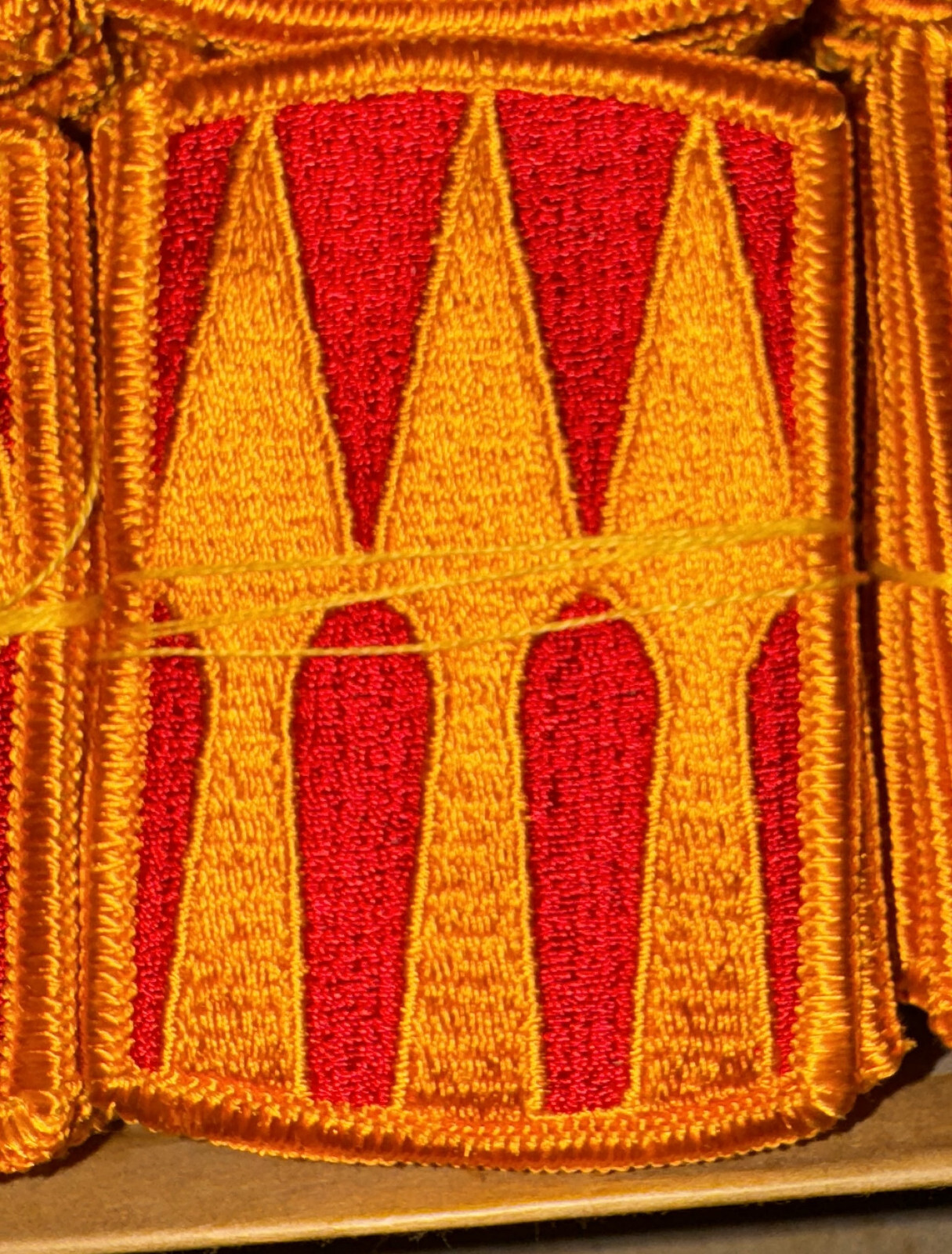 Bundle of 20 original Vietnam era 3rd Support Brigade SSI Patches, 3d SPT BDE