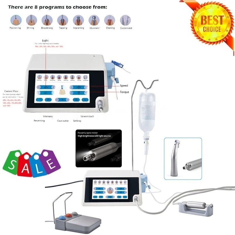 Dental Surgical Motor Contra Angle Fiber Optic 20:1 Implant Handpiece Yabangbang