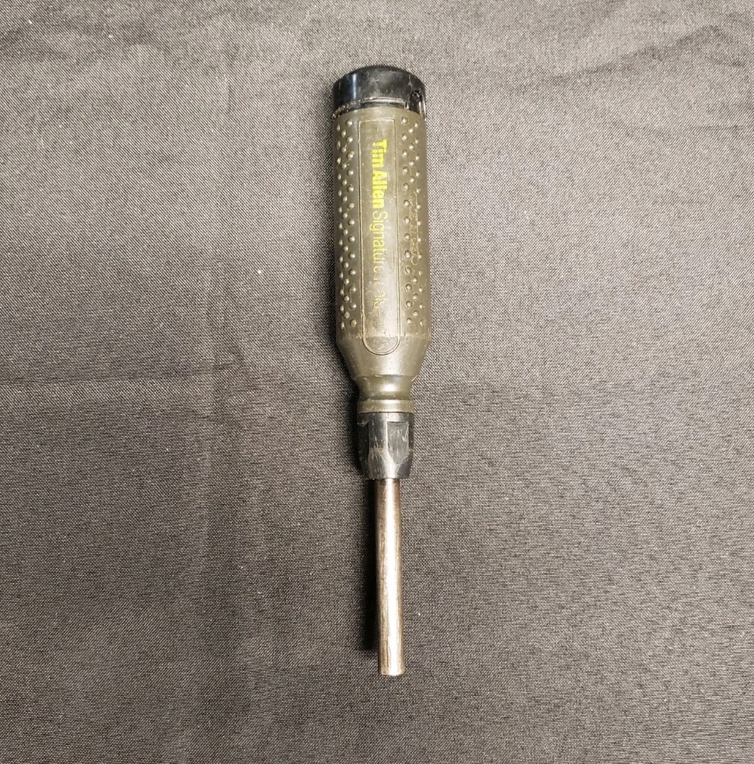 Read Rare Megapro Tim Allen Signature Tools Screwdriver With Bits Vintage
