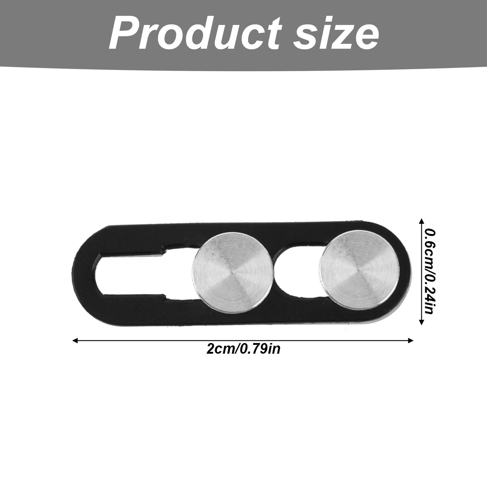 2pcs Front Camera Covers, Durable Phone Front Camera Cover Privacy Protector ...