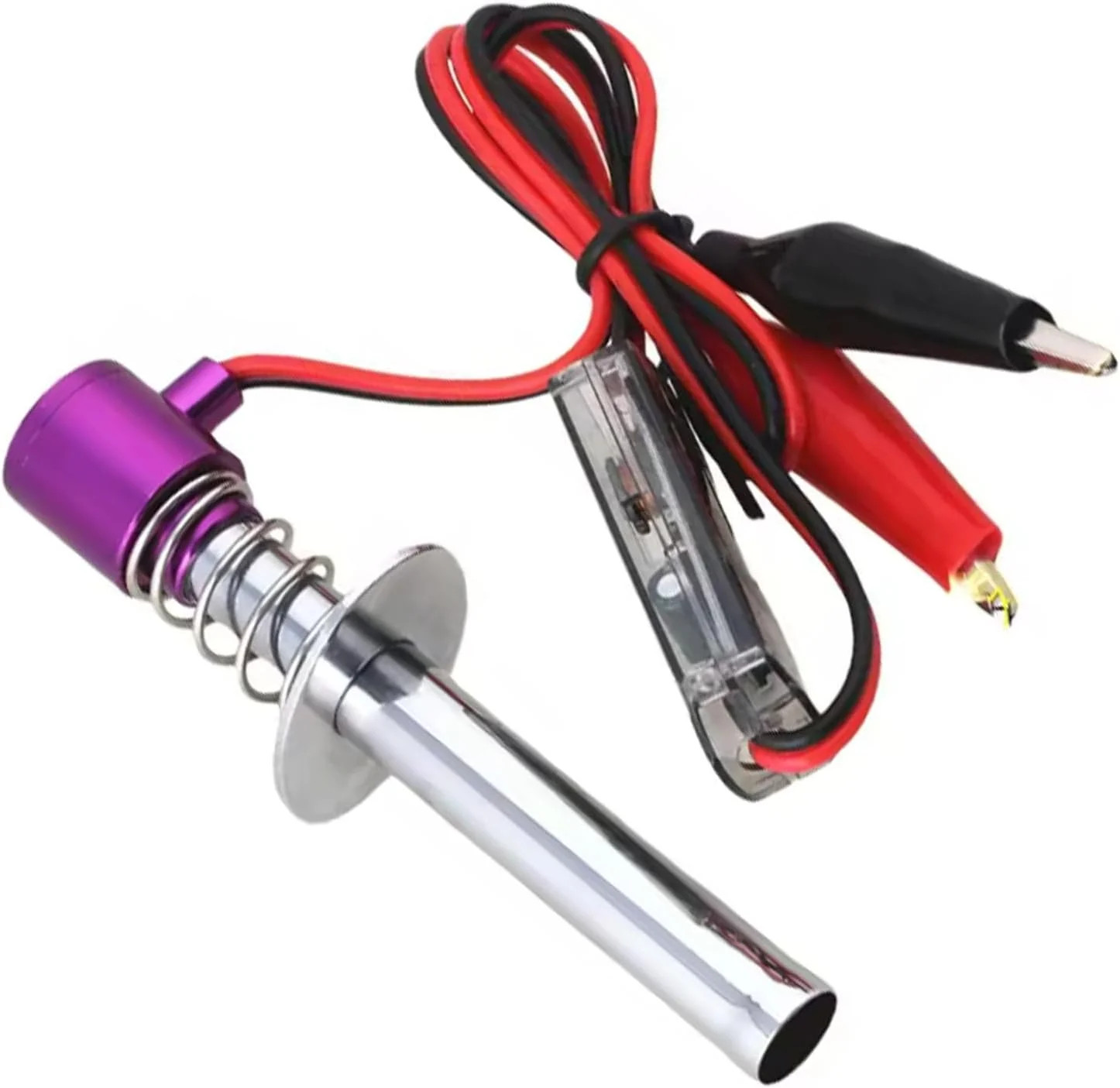 1/10 RC Electronic Glow Plug Starter Igniter 6V-24V 1/8 Nitro Engine Start Ignit