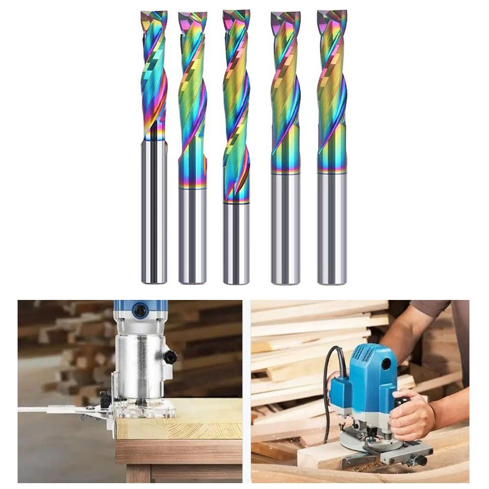 Premium 2 Flute Spiral Carbide Milling Cutter with Enhanced Edge Strength