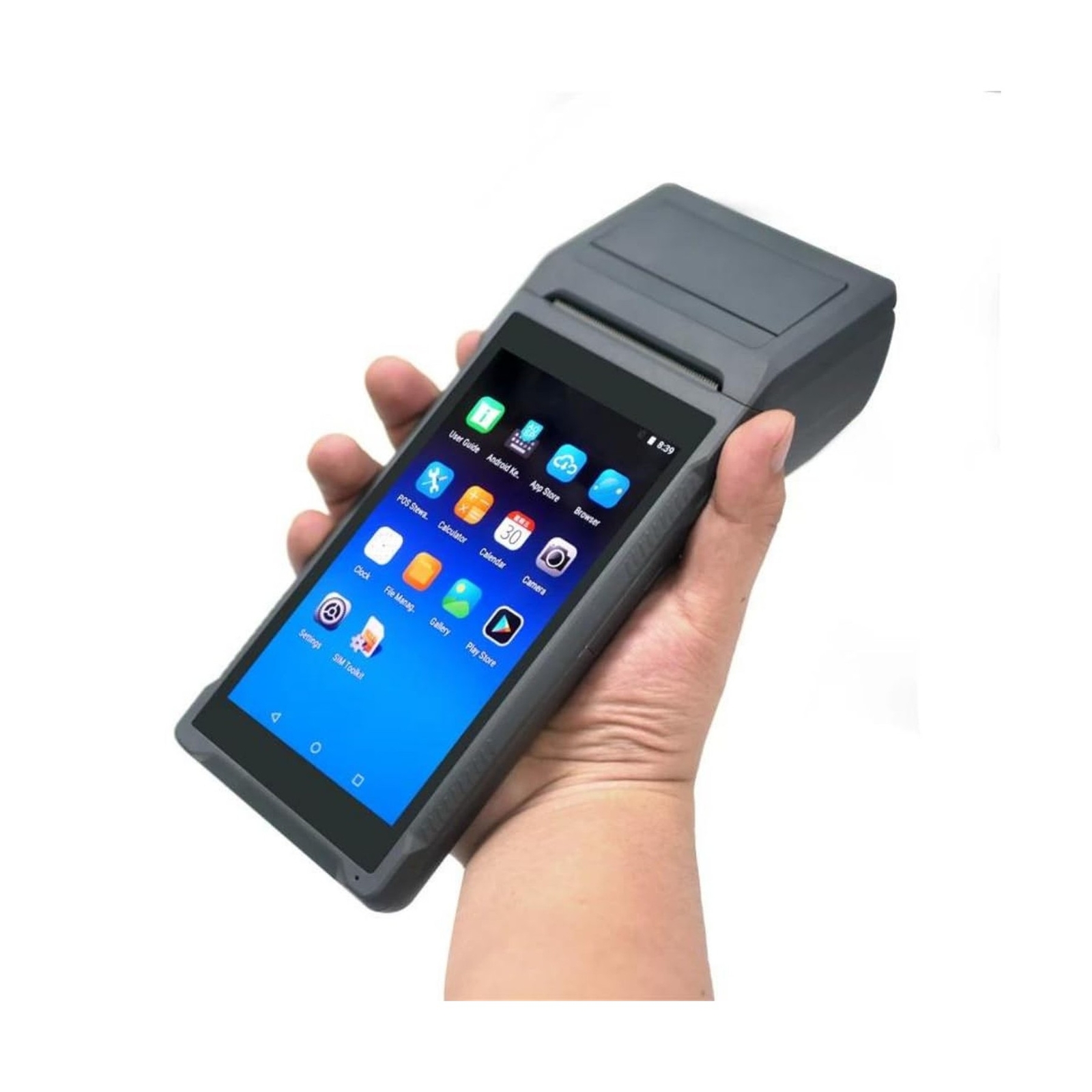 POS PDA Q2i Receipt Printer 58mm High Speed Thermal Printer with Android 8.1,...