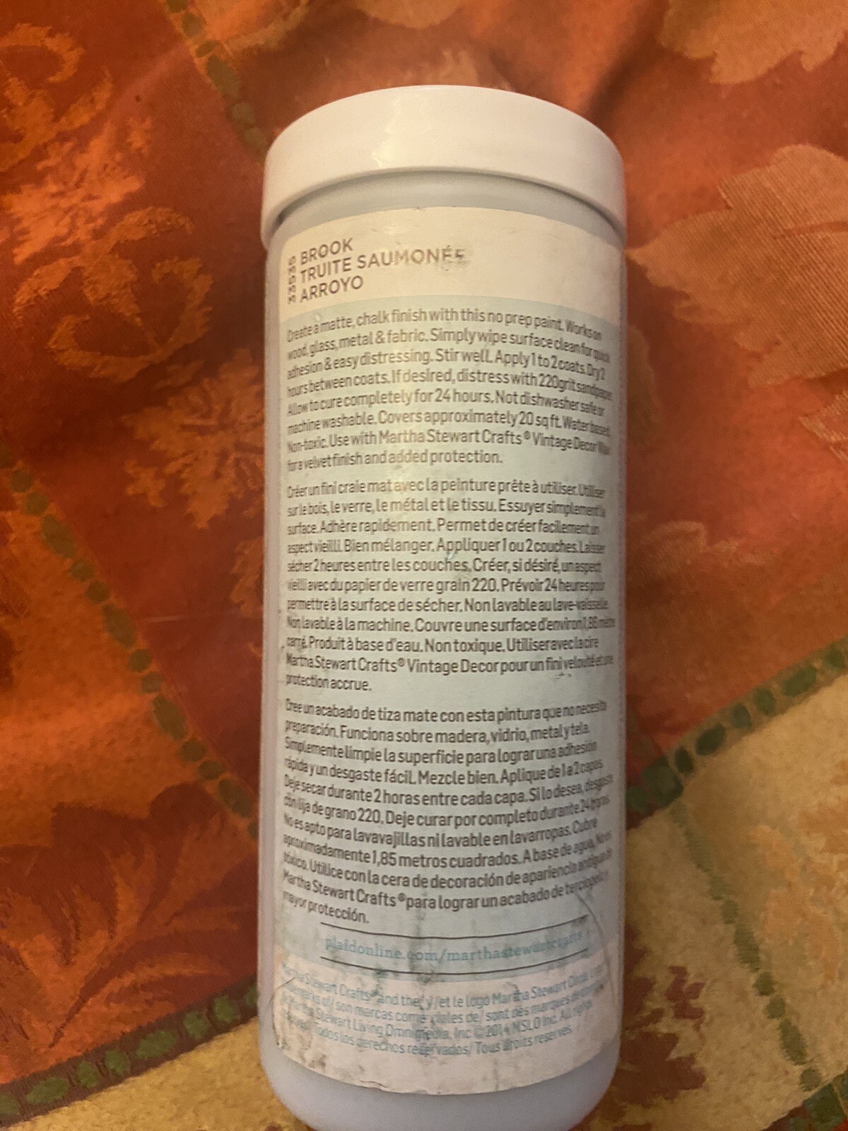 Martha Stewart Vintage Decor Paint Brook