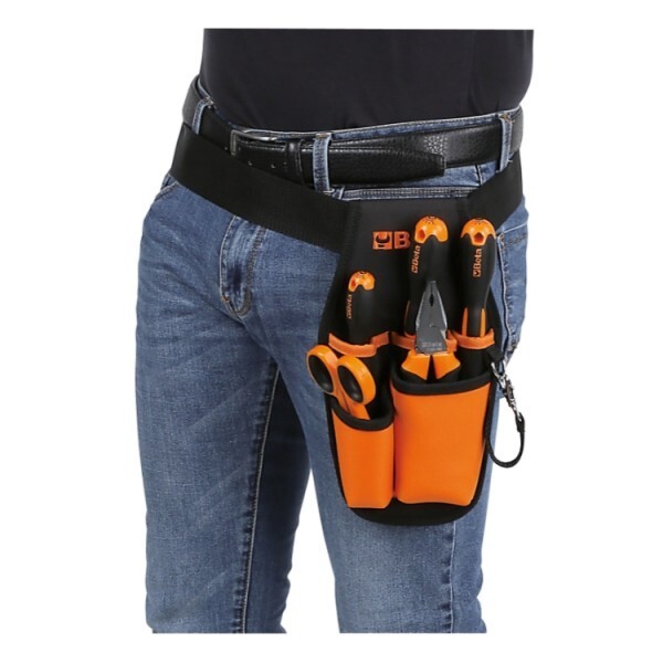 Tool Belt With Assortment Of 5 Tools