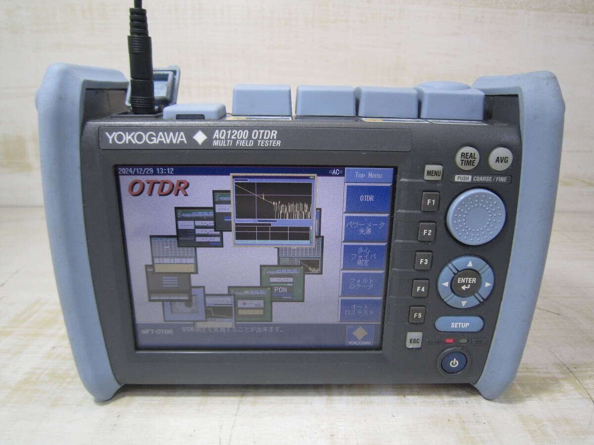 YOKOGAWA Multi-Field Tester OTDR AQ1200A  #42