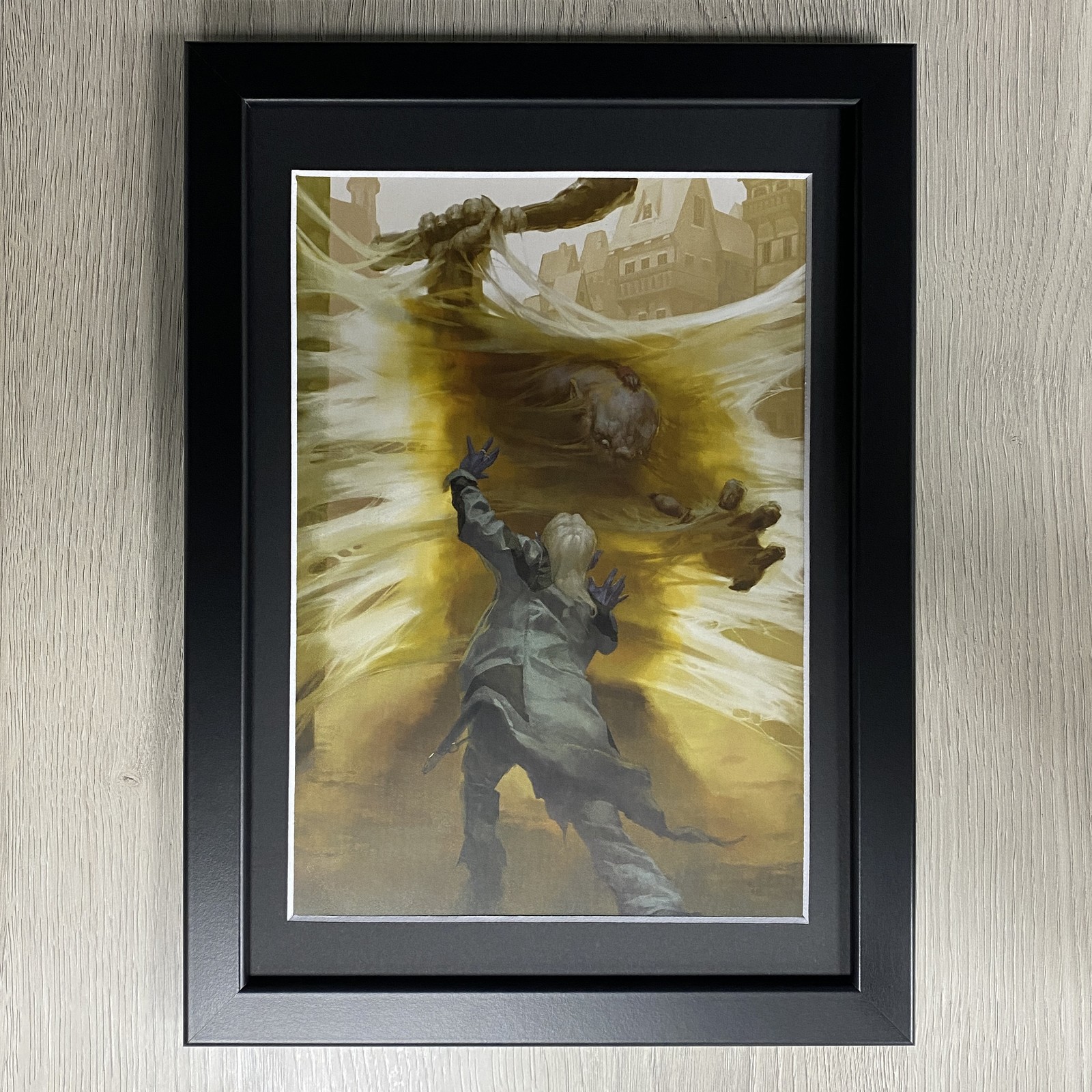 DUNGEONS & DRAGONS FRAMED ART. WEB SPELL, WIZARD, SORCERER, MAGE, D&D