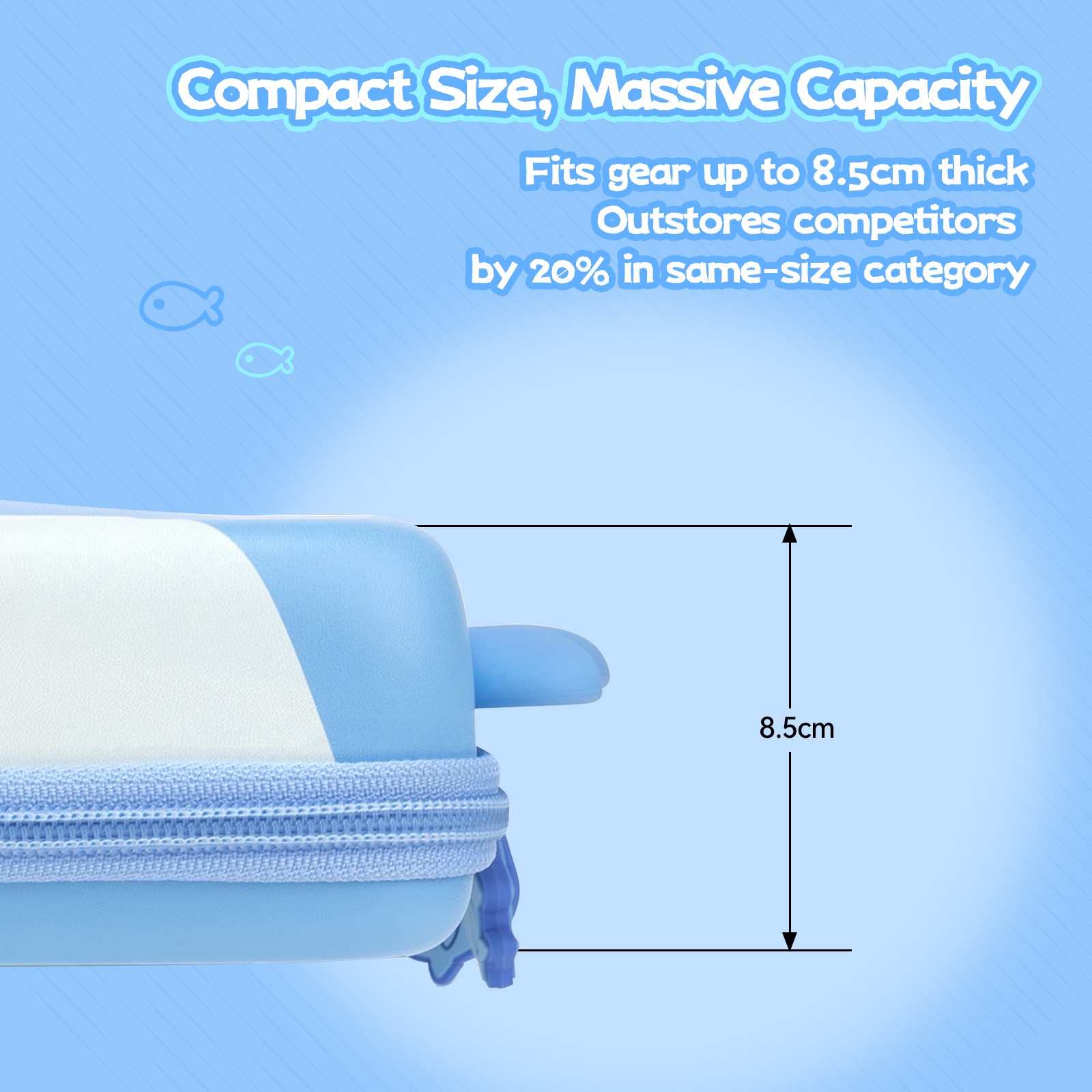 GeekShare Shark NS2 Carrying Case for Nintendo Switch 2025 Thick Storage Bag