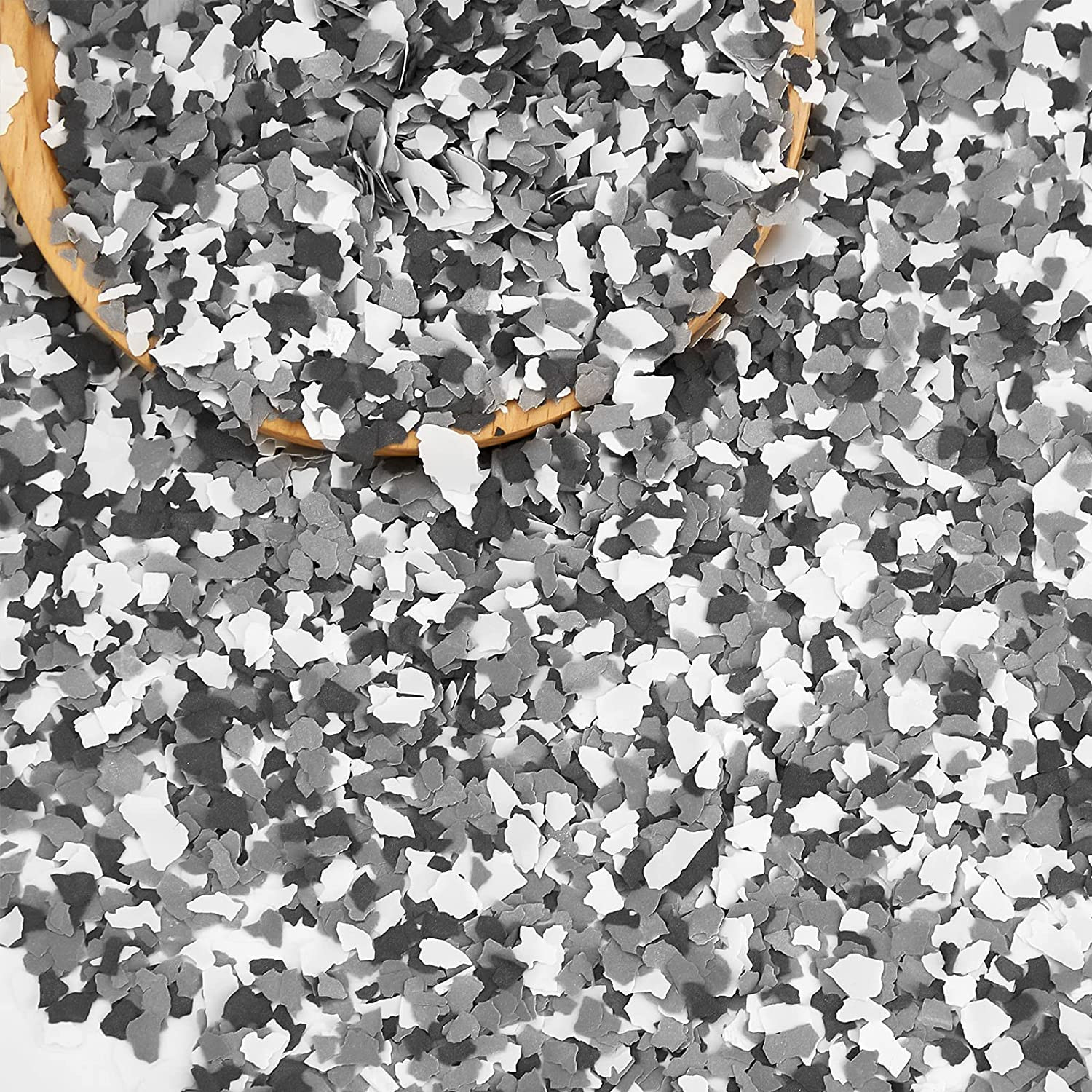 330 G/ 0.72 Lb Decorative Color Chips Epoxy Floor Flakes Garage Floor Paint Flak