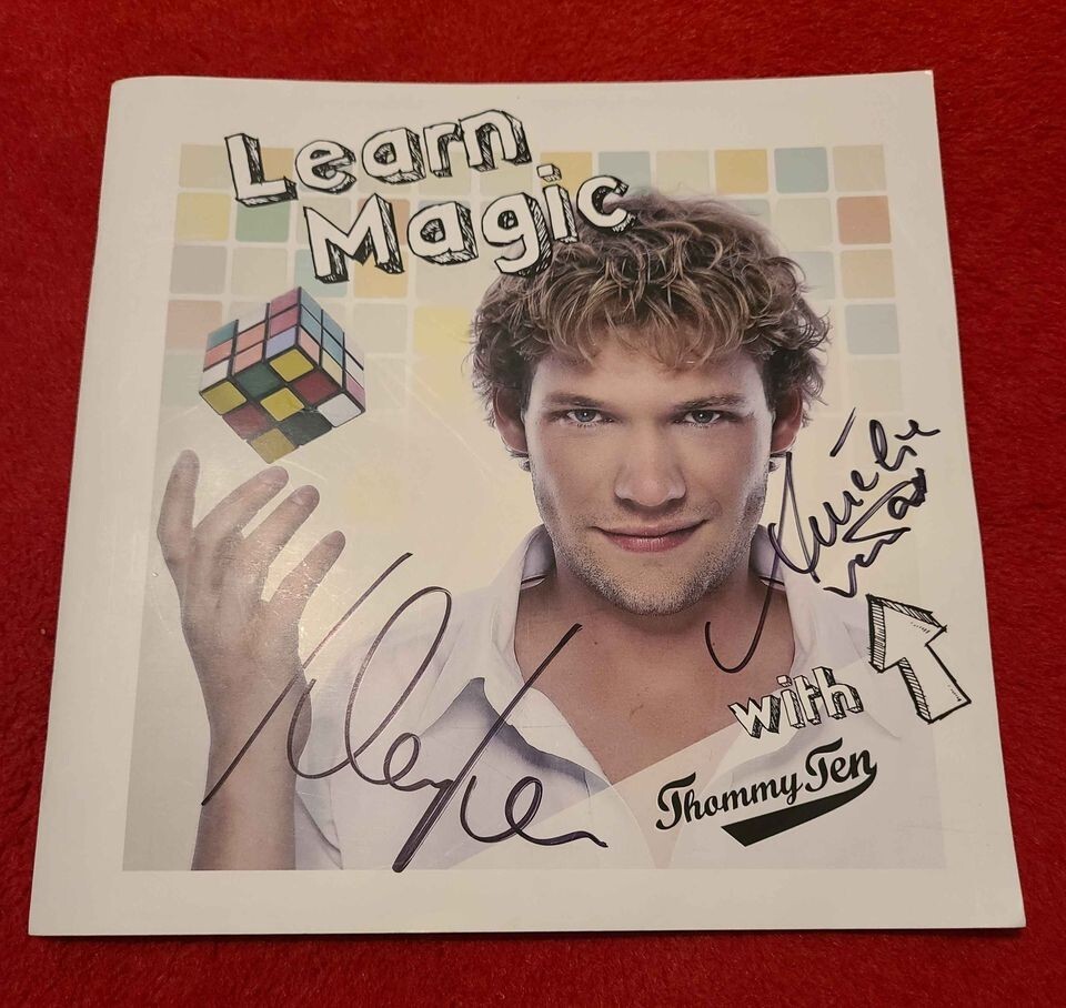 Learn Magic Book by Thommy Ten of The Clairvoyants Magic Mentalism Trick