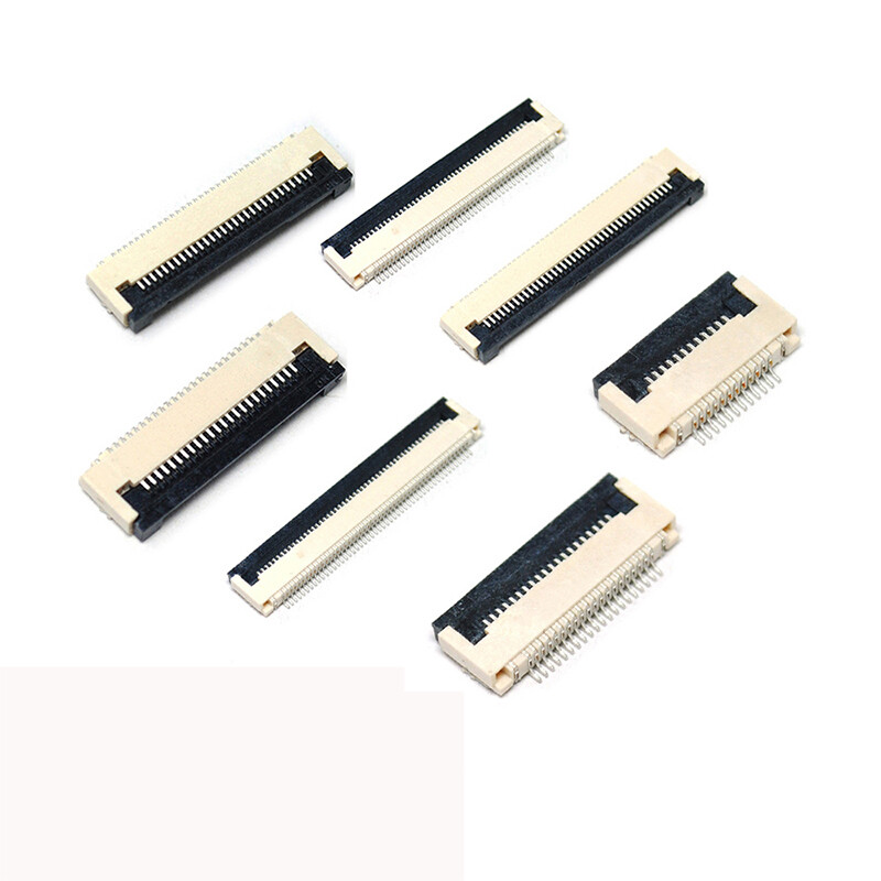 0.5mm Pitch 4 - 60Pin FPC FFC Connector Socket Flat Cable Bottom Contact