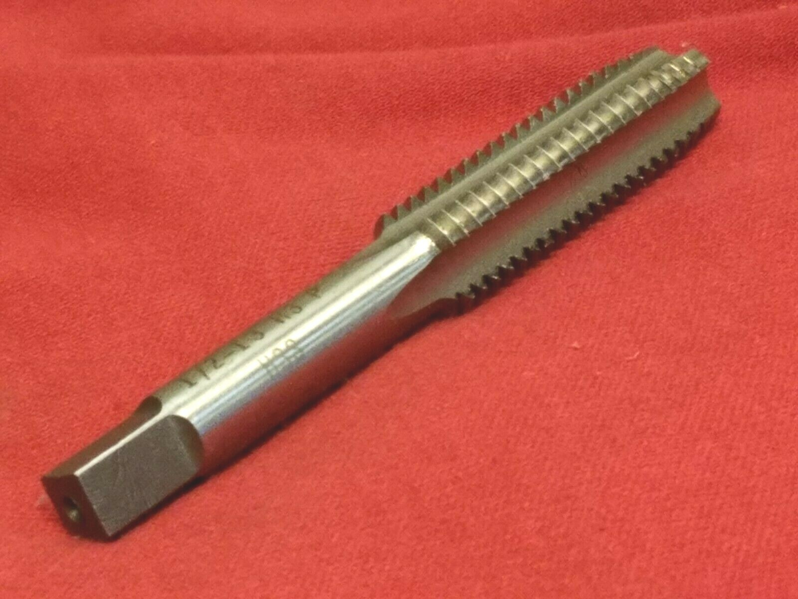 1/2-13 Plug Hand Tap Alfa HTP270038 HSS RH NC GH3 4 Flute