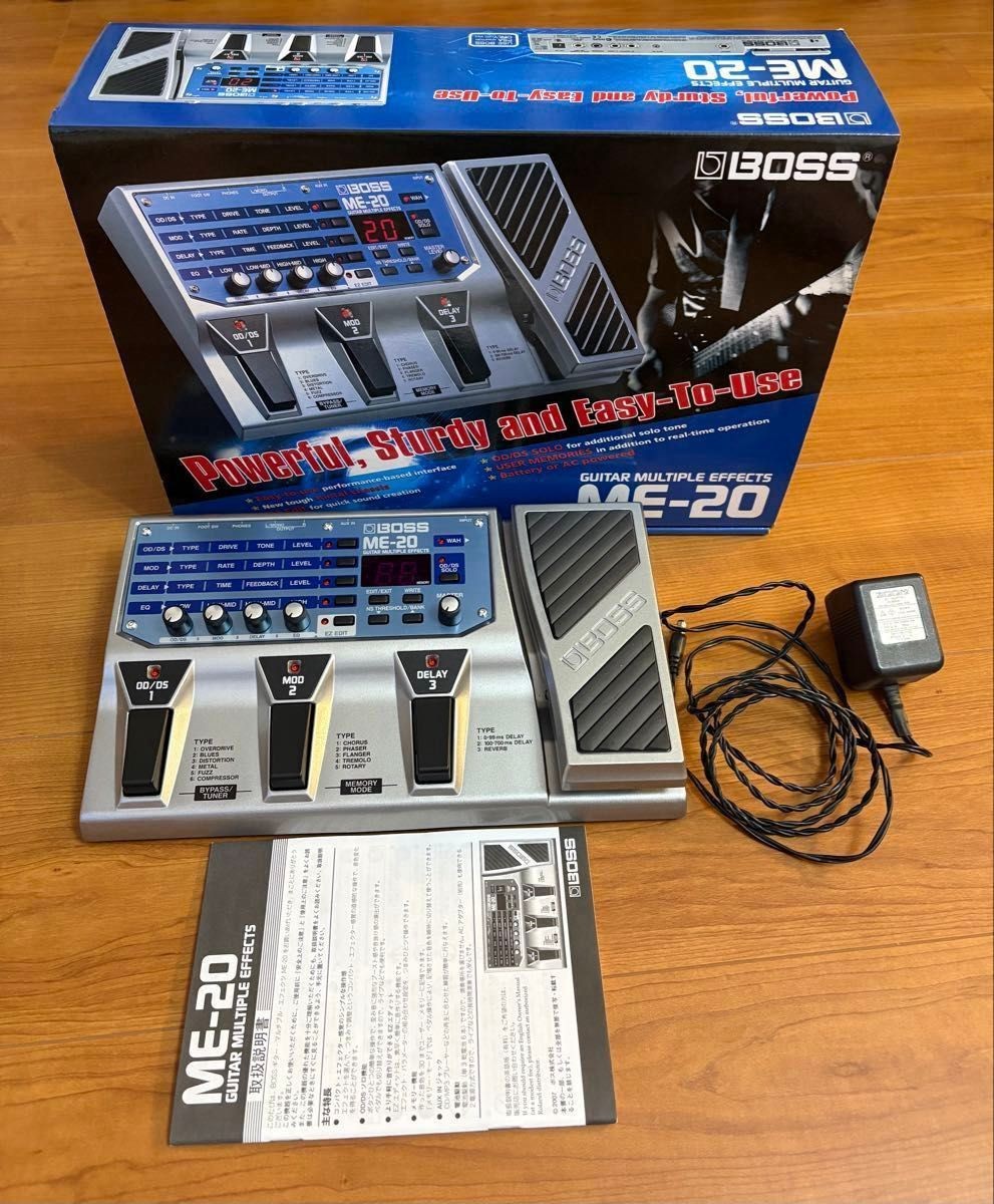 BOSS ME-20 Guitar Multi-Effects Processor Excellent Japan