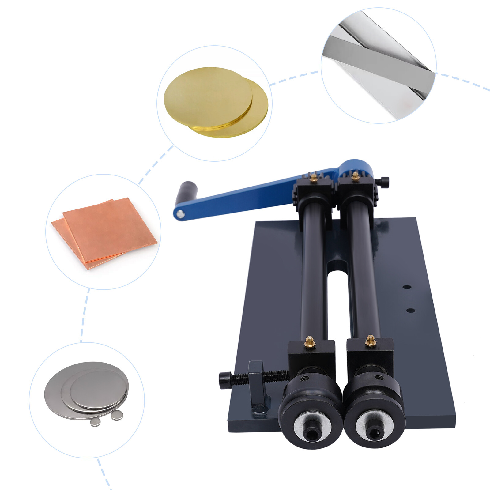 Bending Machine Manual Bead Roller Sheet Metal Bead Roller Tool Kit Heavy Duty