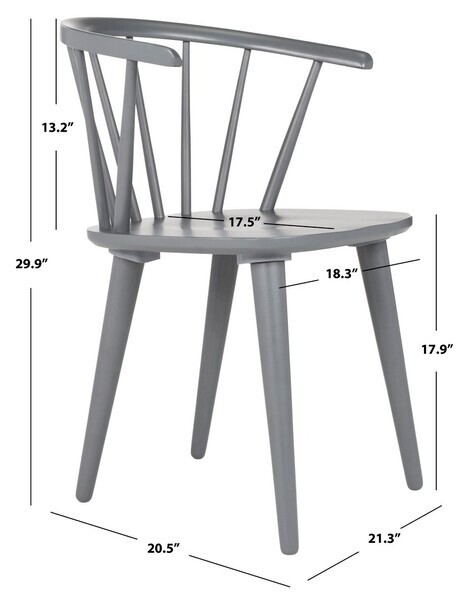 Safavieh Curved Spindle Side Chair, Reduced Price 2172726636 AMH8512C