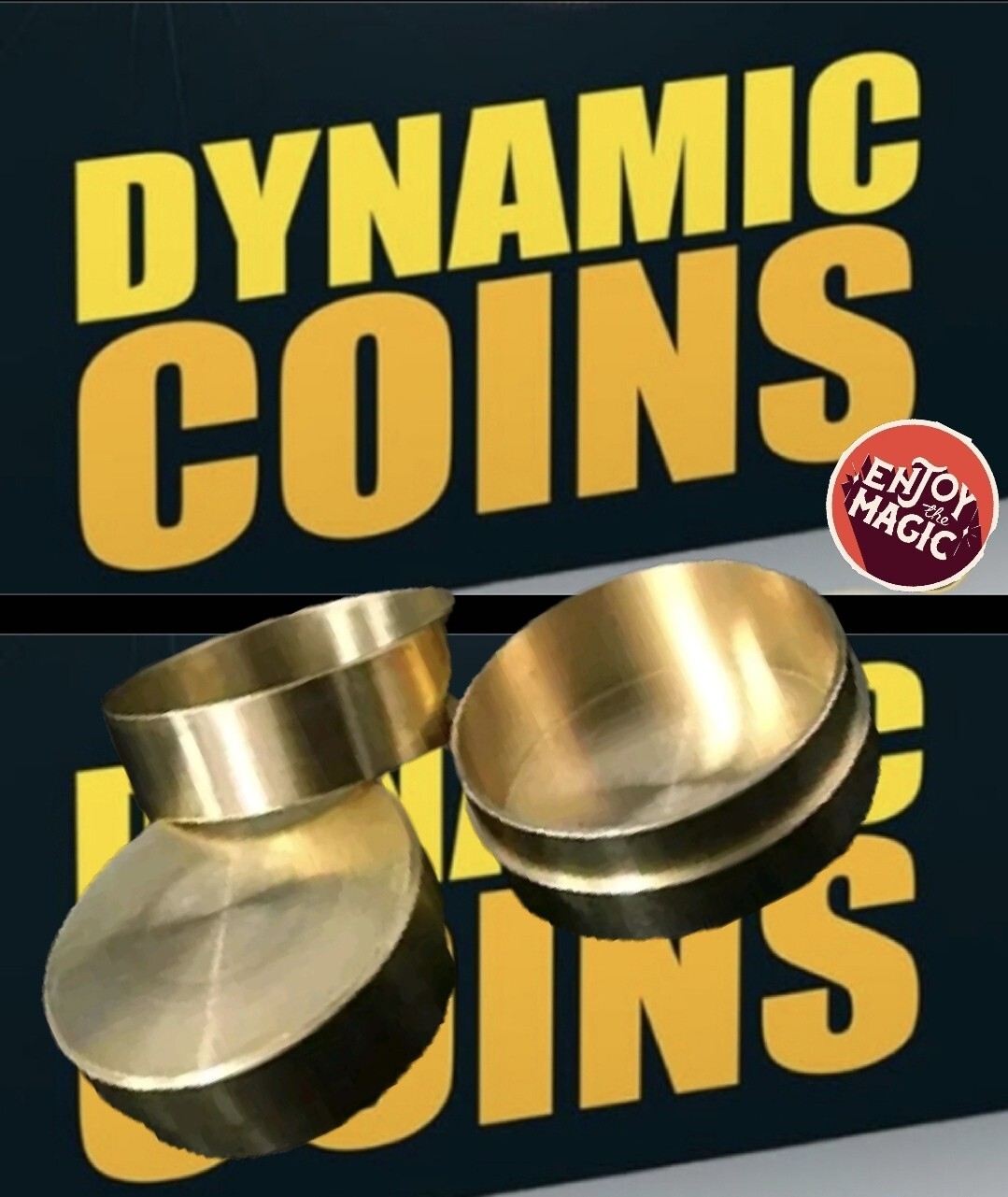 Magic Tricks Dynamic Coins Vanishing Quarter Version Close Up Trick