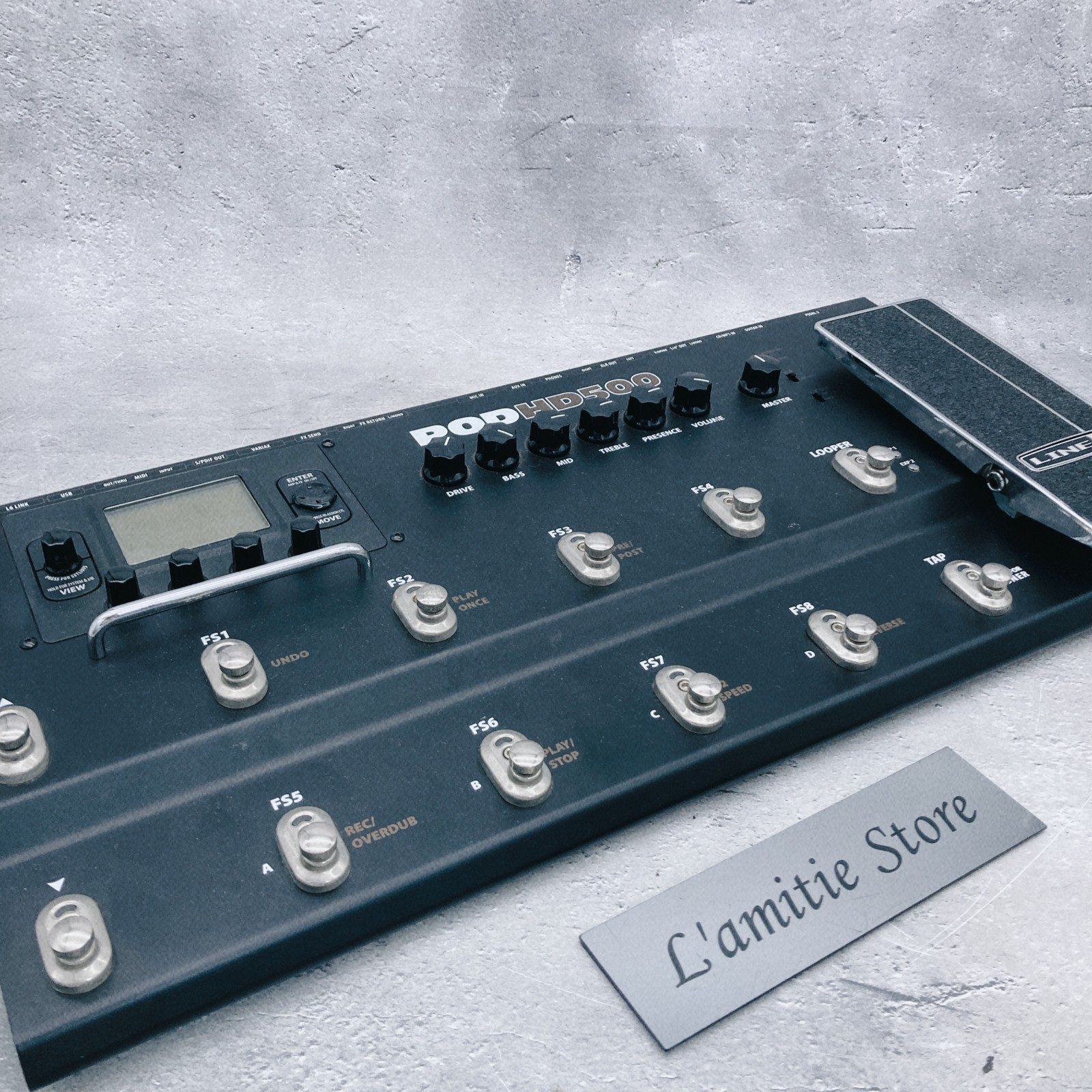 Line 6 POD HD500 Guitar Multi-Effects Processor Amp Modeling XLR PODHD500 HD 500