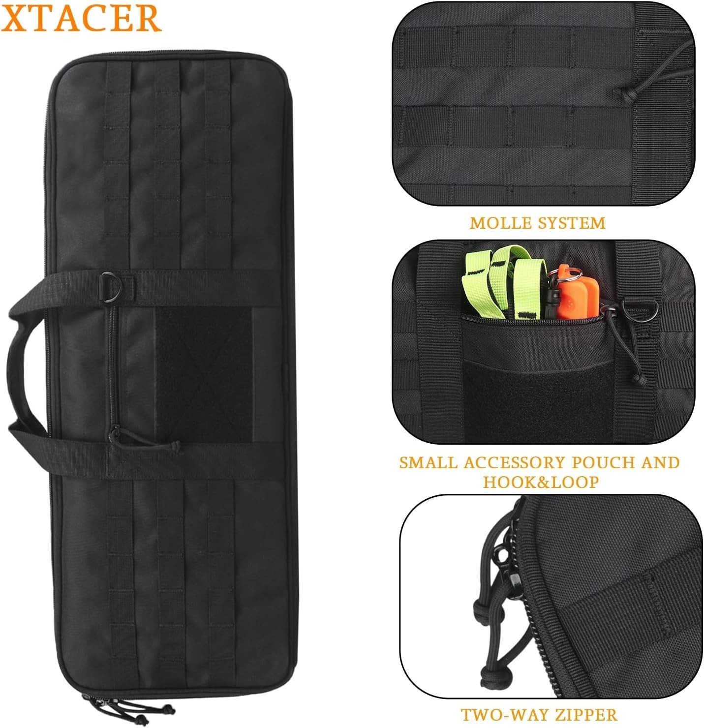 MOLLE Recurve Takedown Bow Case Fully Padded Case