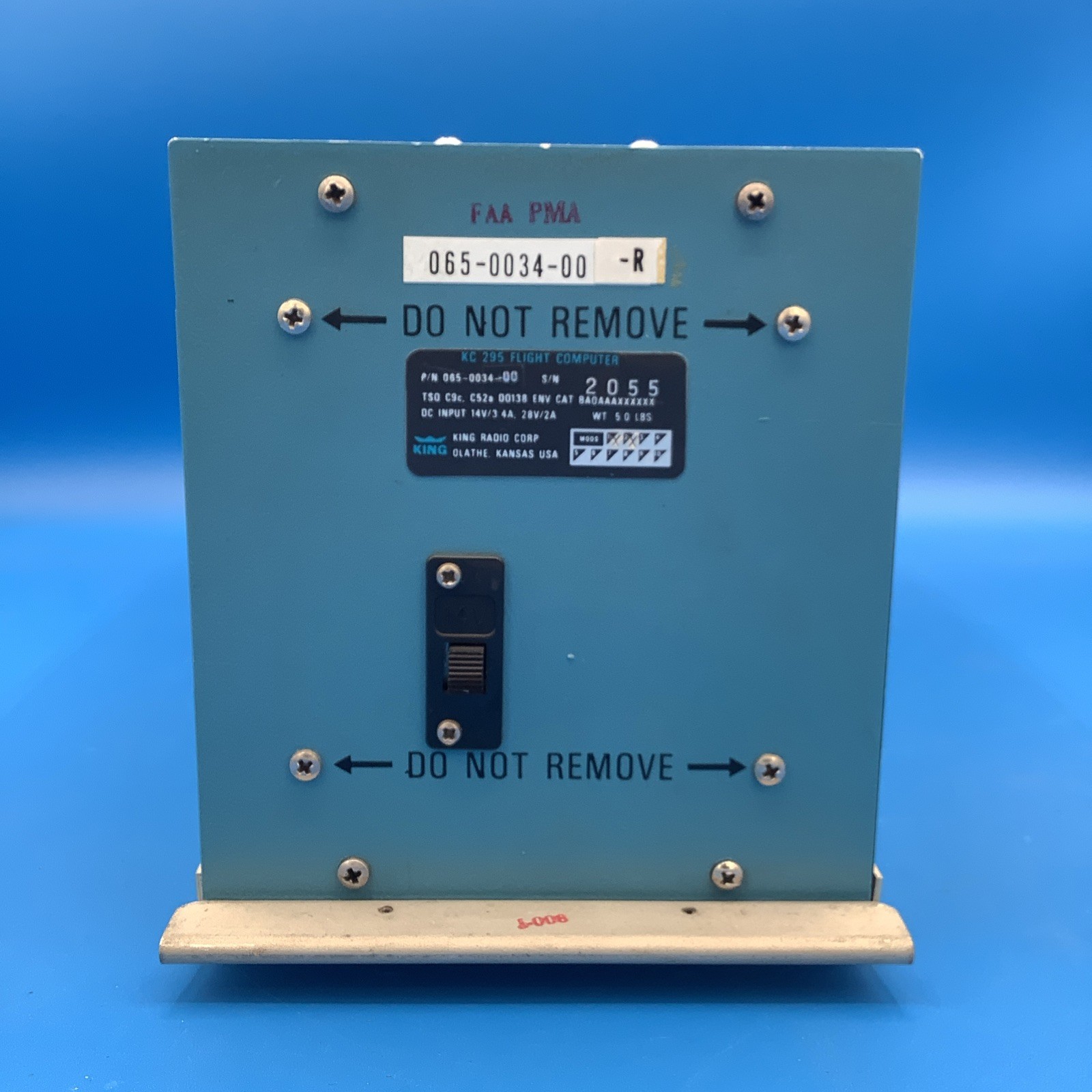Bendix King KC 295 P/N 065-0034-00 Autopilot Computer W/Connectors