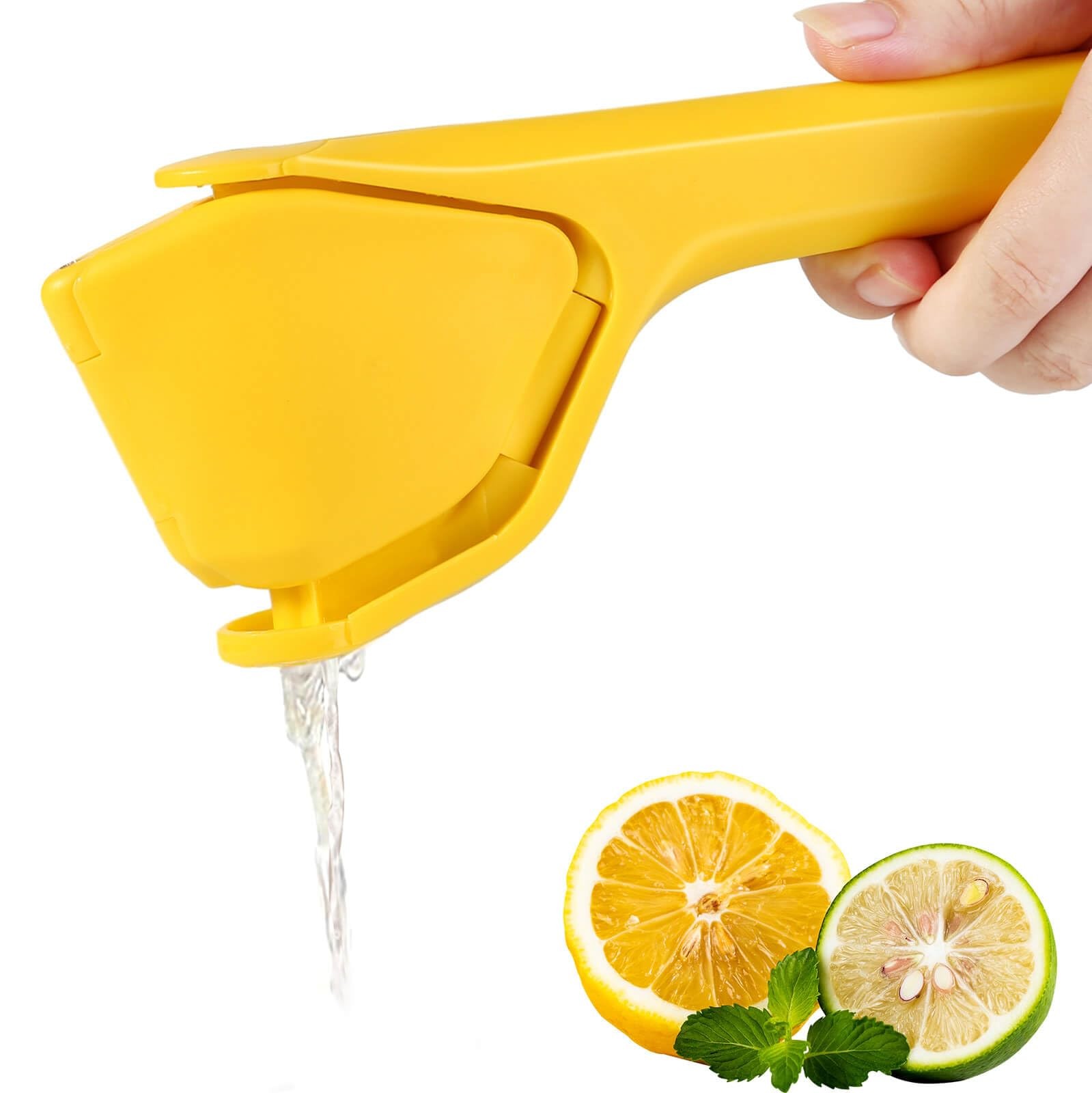 Lemon Squeezer Effortless Manual Flat Lime Juicer Squeezer Hand Citrus Press ...