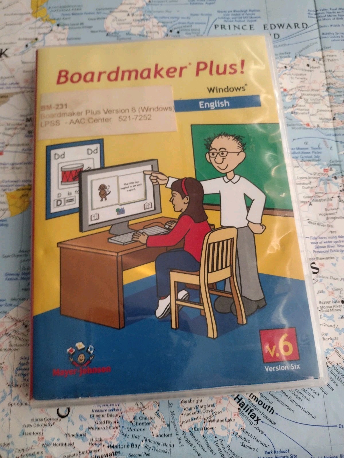Boardmaker Plus! V.6  Windows [CD-ROM] 2 Disc Mayer-Johnson ENGLISH '07