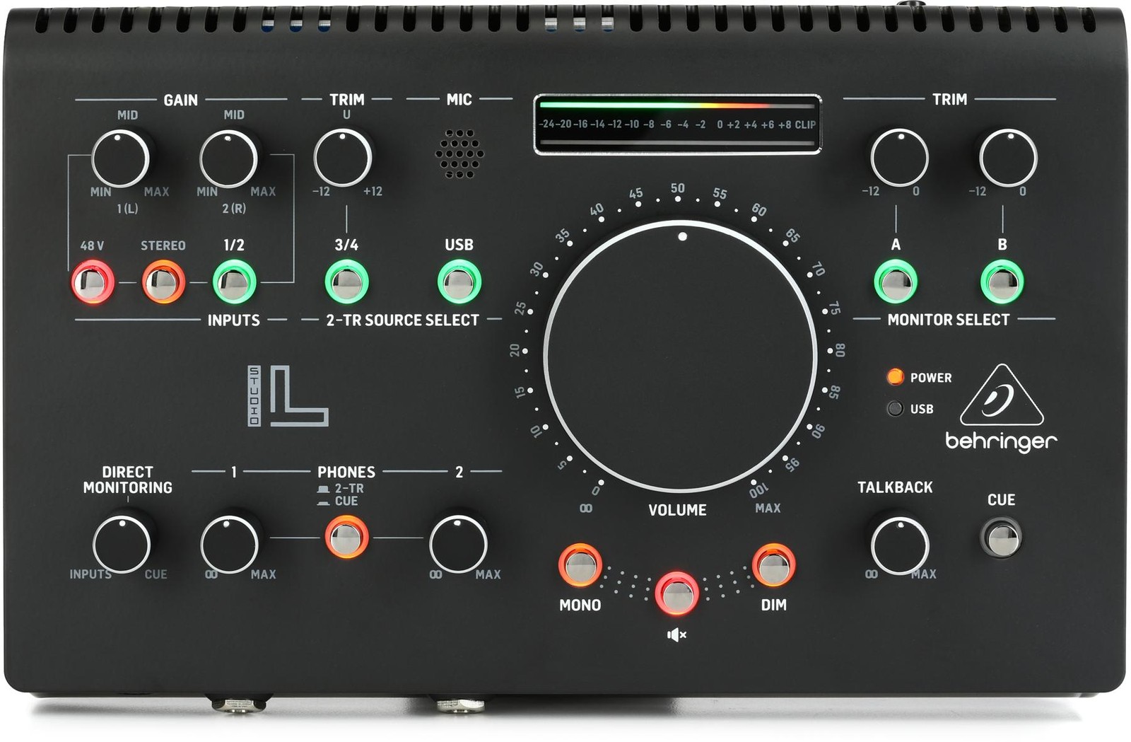 Behringer Studio L High-end Studio Control with VCA Control and USB Audio