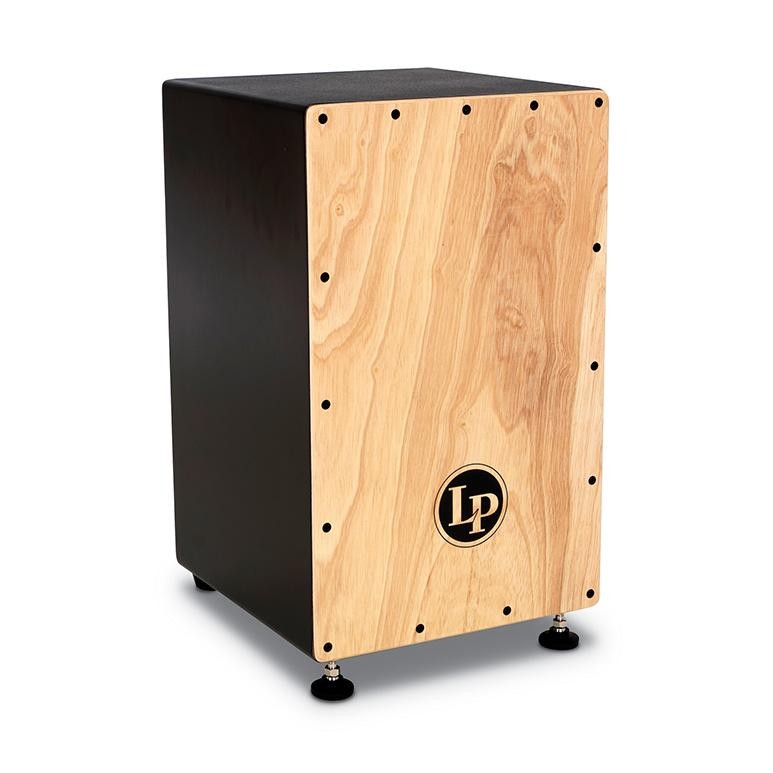 LP LATIN PERCUSSION CAJON DRUM w/ ADJUSTABLE SNARE & FEET - LP1432