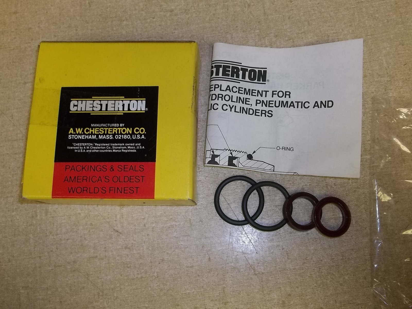 NEW Chesterton Cylinder Service Unit 763 Parker Hannifin 1" Bore *FREE SHIP*