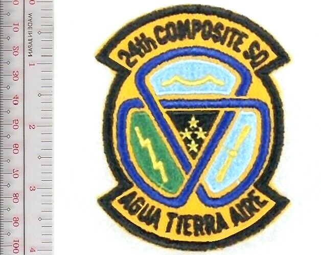 US Air Force USAF Canal Zone 24th Composite Squadron UH-1N Albrook NO TARIFF