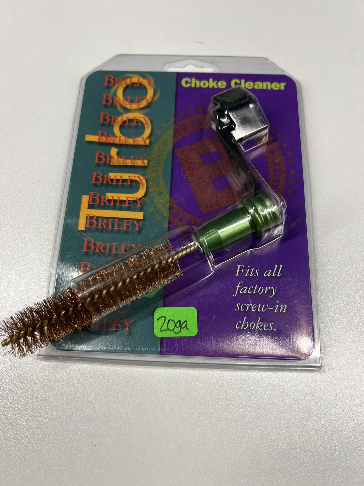 BRILEY Turbo Choke Tube Cleaner Brush - 20ga - NEW - 20 Gauge