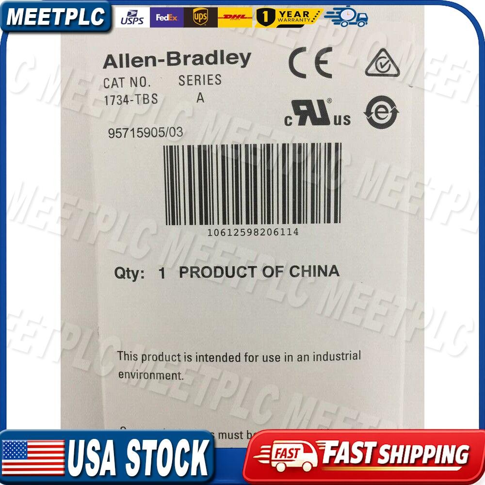1 PCS New Sealed AB1734-TBS POINT I/O Module Terminal Base 1734TBS USA