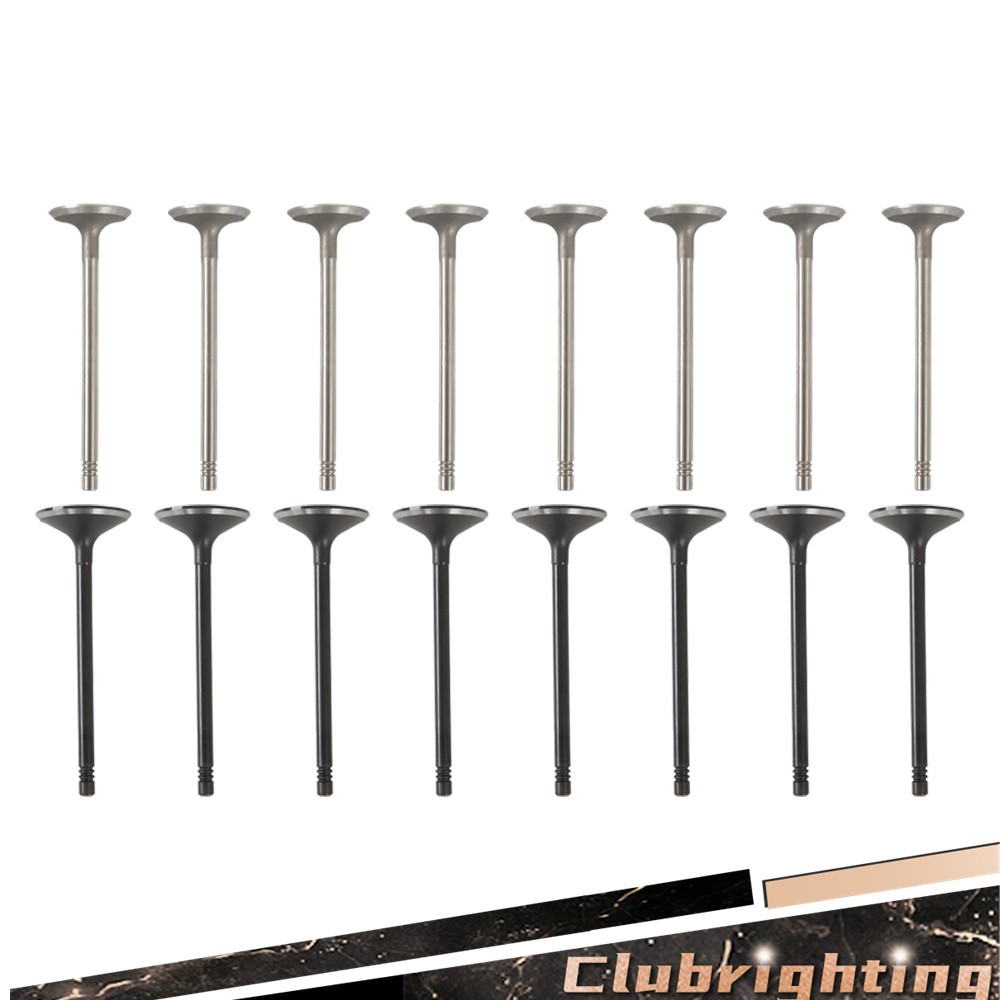 For GM 2.0-2.2-2.4 ECOTEC DOHC Set of 16 Intake Exhaust Engine Valves