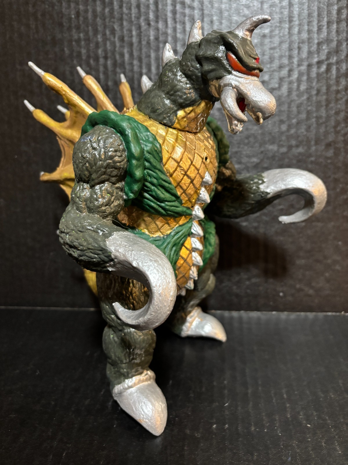 Trendmasters 1995 GIGAN Godzilla 10" Action Figure, Restored, Electronics Work!