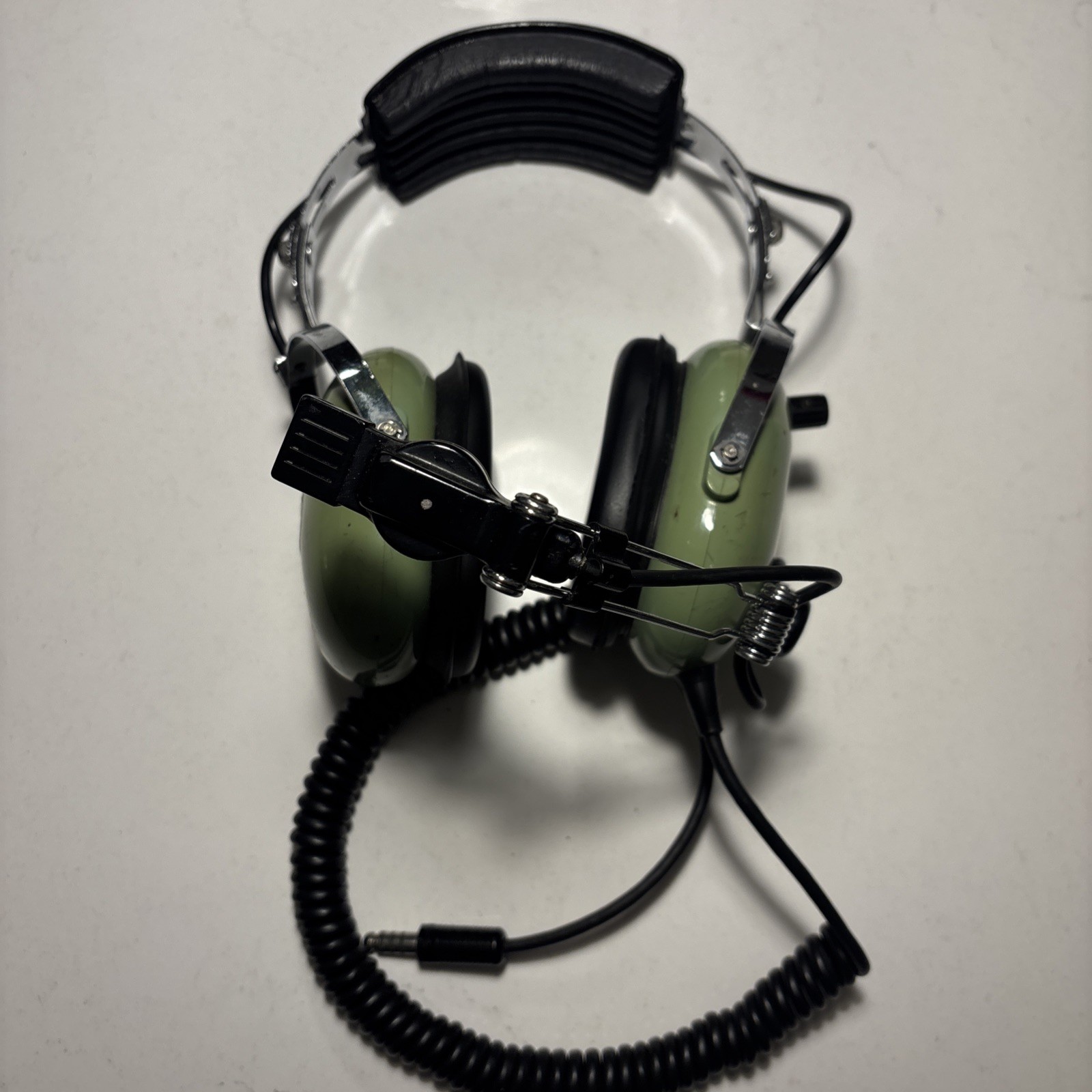 David Clark Aviation H10-76 Military Aviation Headset Headphones w/ Microphone