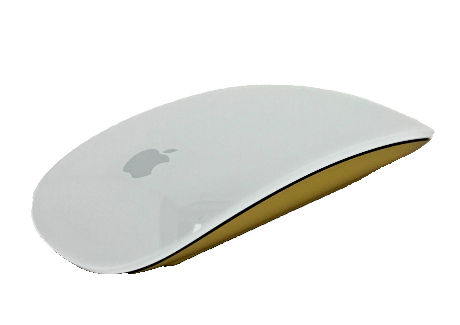 Apple  Magic mouse A1657  Yellow/Gold w. Lightning Port