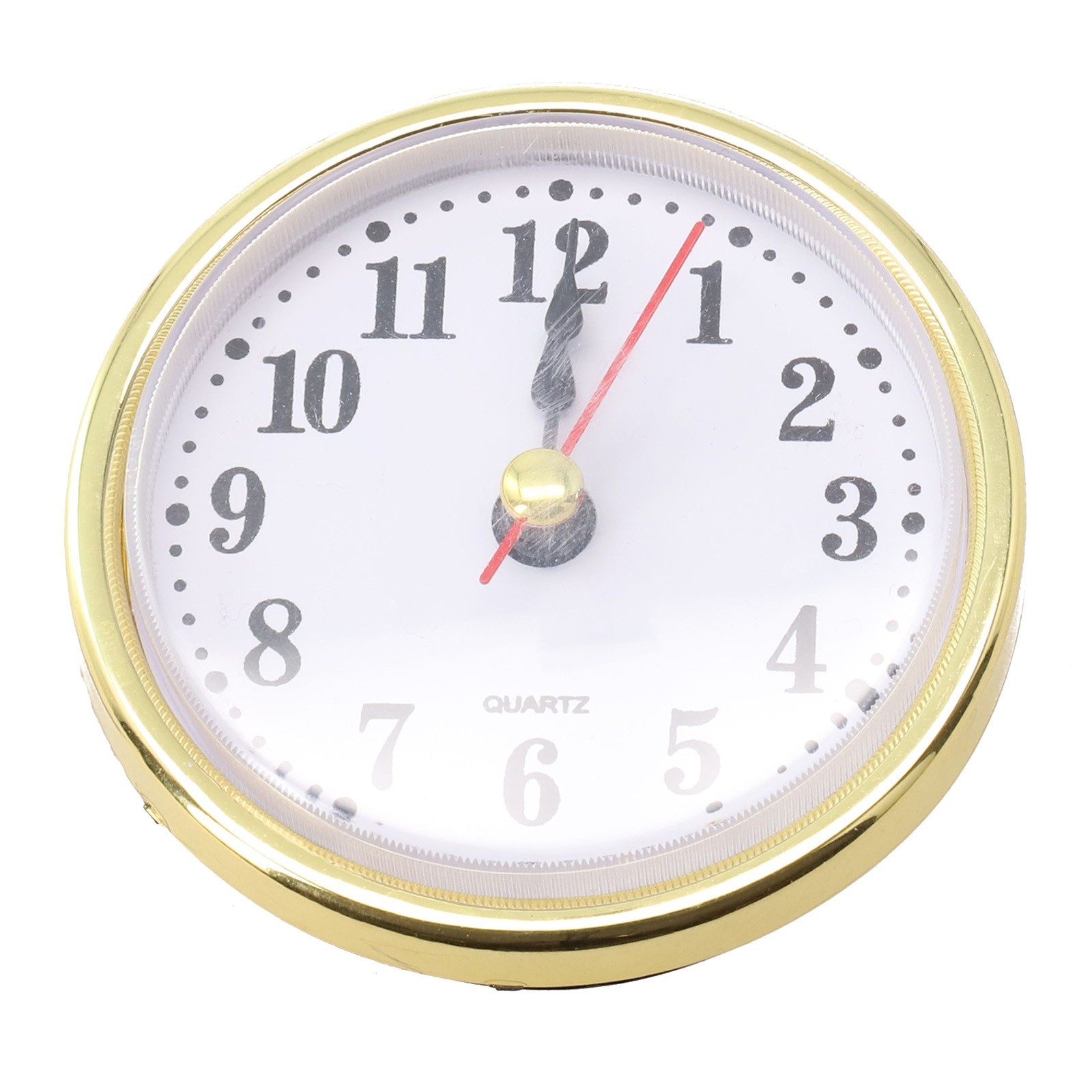 Perfectly Compatible Gold Arab Numerals Quartz Clock Movement Replacement 65mm
