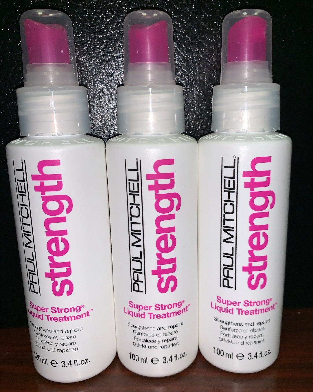 Paul Mitchell Super Strong Liquid Treatment 3.4 oz (Pack of 3) **NEW**