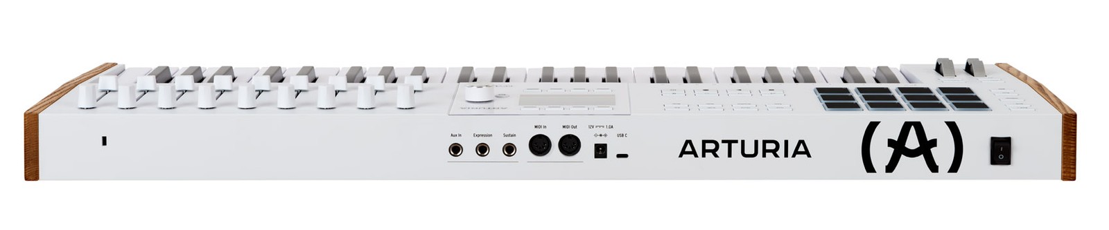 Arturia KEYLAB 49-Key Mk3 White USB Midi Keyboard Controller+On-Stage X-Stand