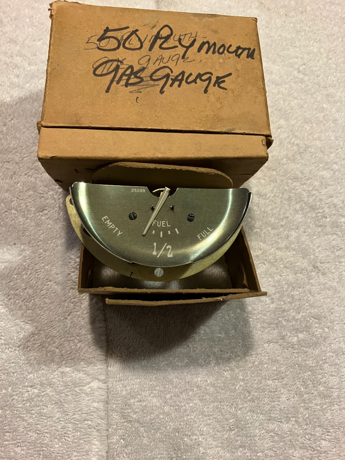 New Old Stock 1950 Plymouth Fuel Gas Gauge #1340337