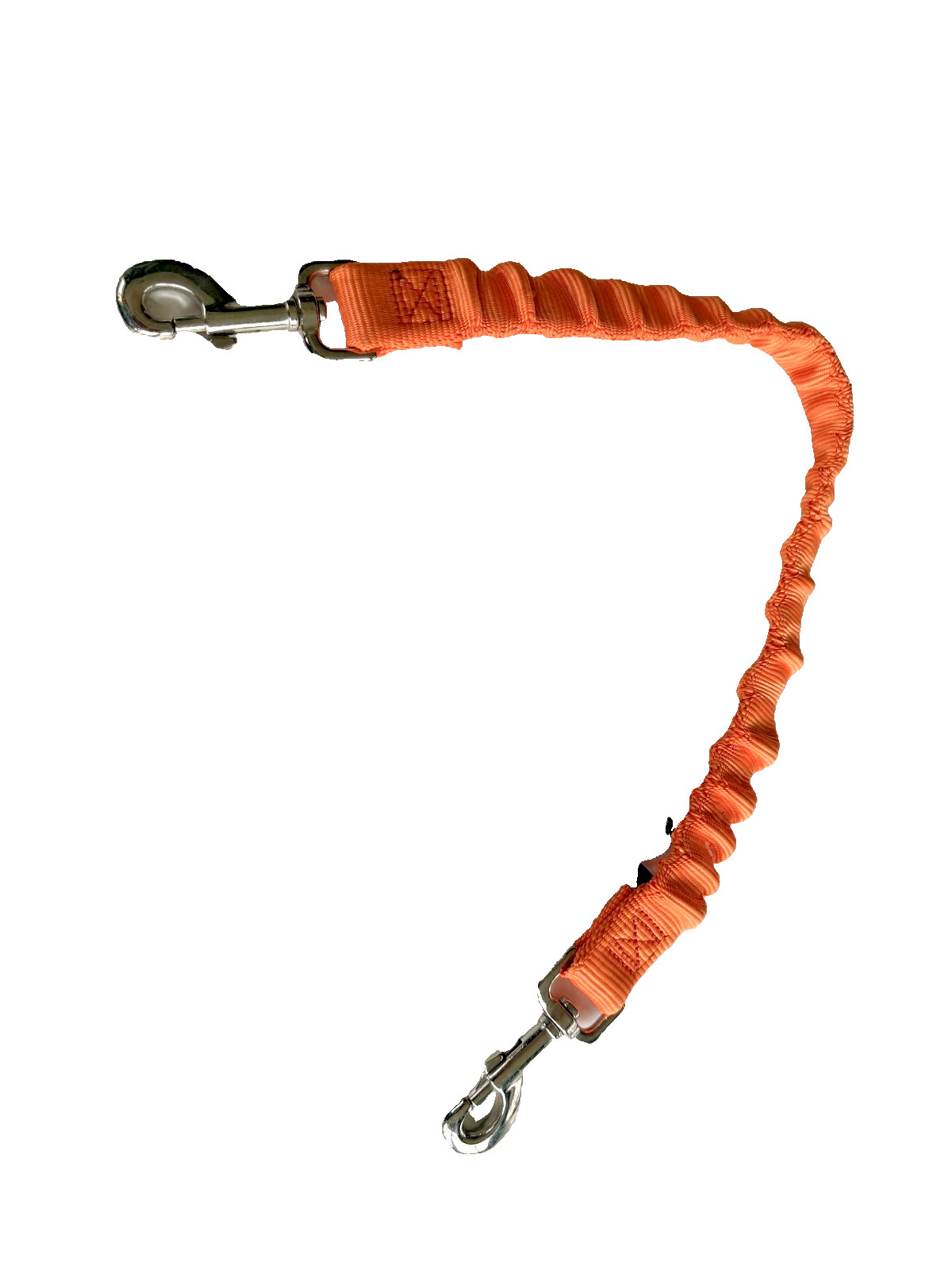 Weaver Leather Bungee Nylon Walking Lead Orange