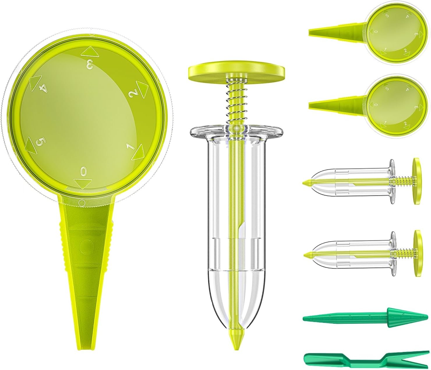8 Pack Sowing Seed Dispenser Seeder Sower Planter Set, Handheld Mini...