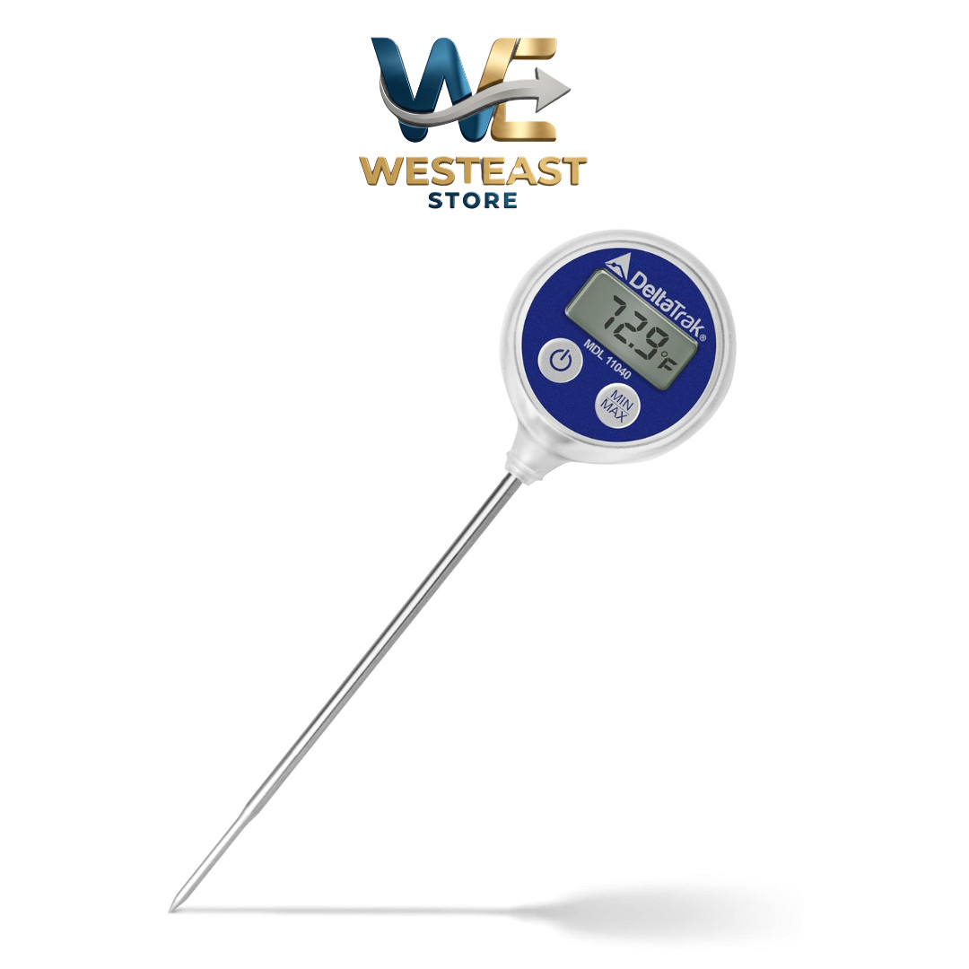 DeltaTrak 11040 Professional Digital Meat Themometer Waterproof for Kitchen, ...