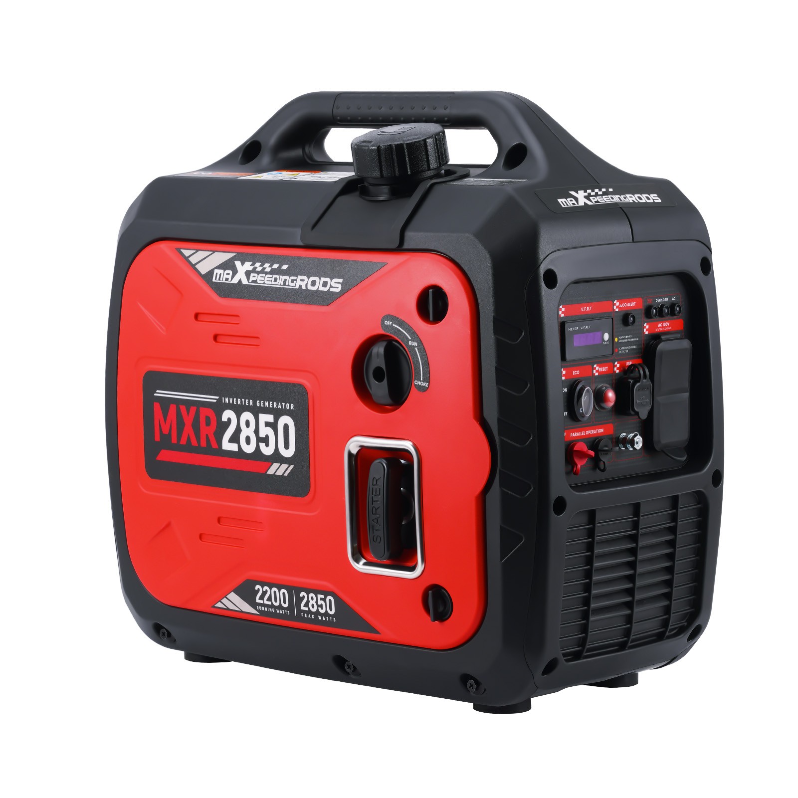 2850W Portable Inverter Generator Gas Powered Quiet for Camping RV Outdoor